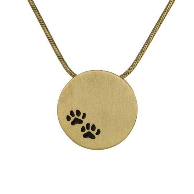 Bronze Stainless Steel Vestige Pawprint